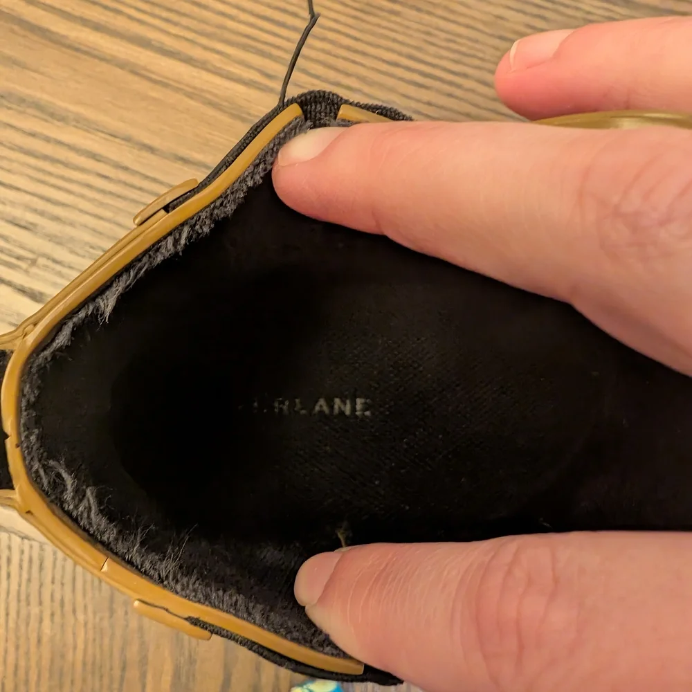Everlane Tan and Black Rain Boots Size 6 - Picture 4 of 6